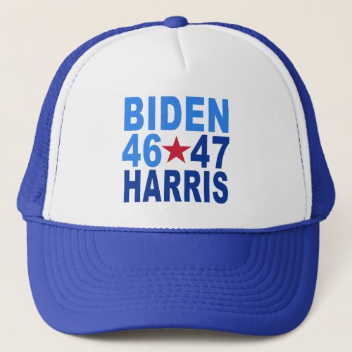 Biden Harris 46 47 Inauguration Hat
