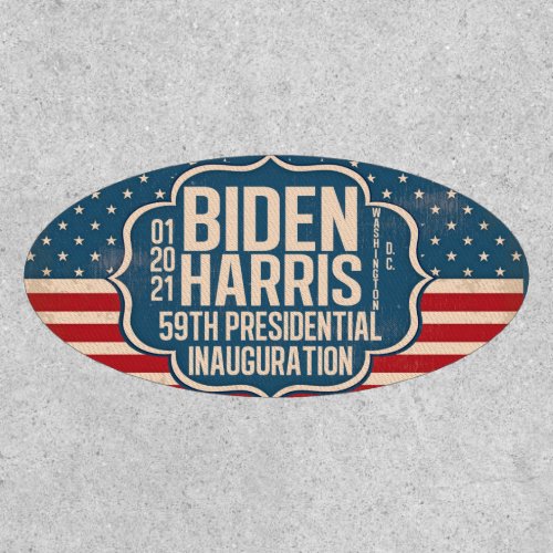Biden Harris 59th Inauguration Commemorative Patch