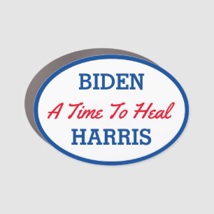 Biden Harris A Time to Heal Car Magnet