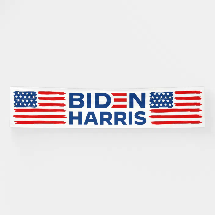 BIDEN HARRIS 2020 Advertising Vinyl Banner Flag Sign USA JOE KAMALA ELECTION 