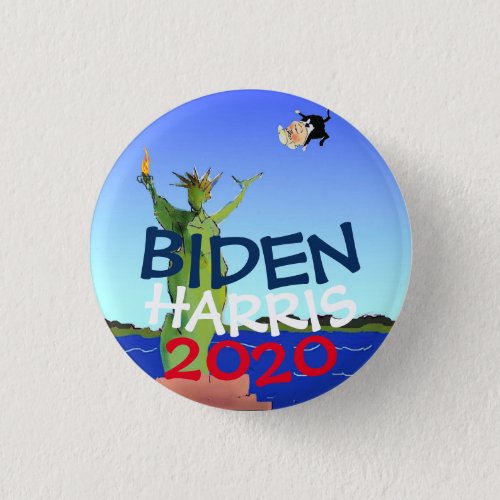 Biden Harris Anti Trump Vote Democrat 2020 Button