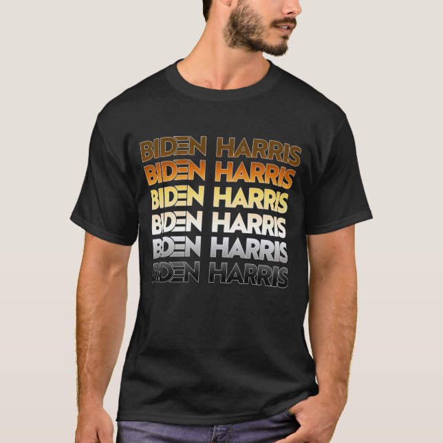 Biden Harris Bear Pride T-Shirt (Front)