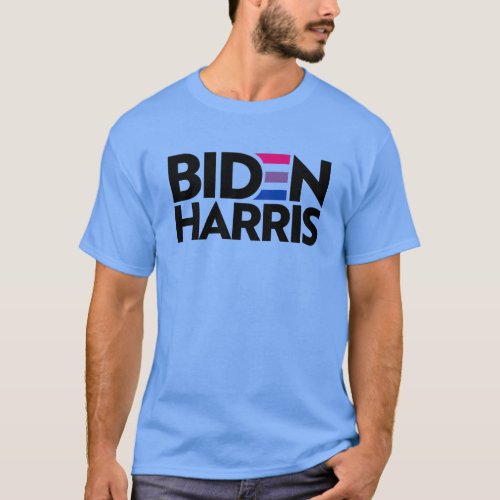 Biden Harris Bi Pride T_Shirt