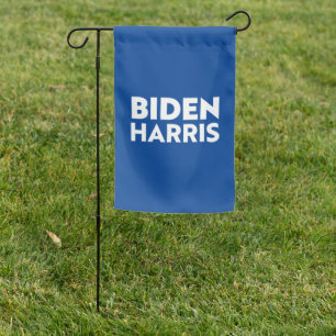 Biden Harris blue and white Garden Flag