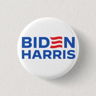 Biden Harris Blue Button
