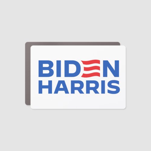 Biden Harris Blue Car Magnet