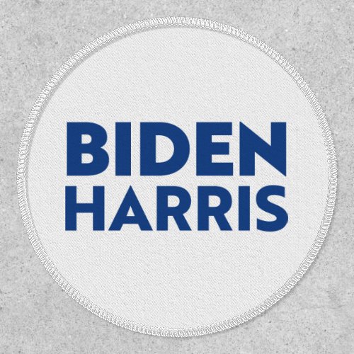 Biden Harris blue white Patch