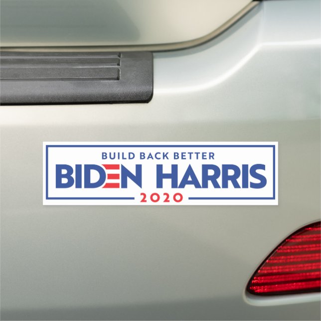 BIDEN HARRIS: Build Back Better Car Magnet (In Situ)