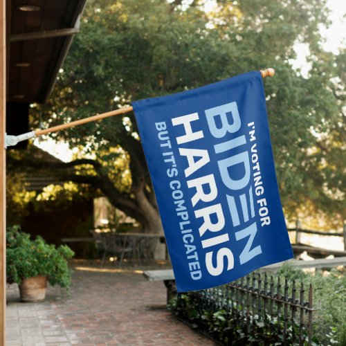 Biden  Harris but its complicated House Flag