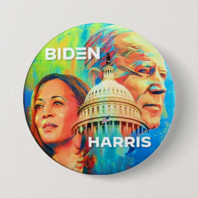 Biden Harris Button (Front)