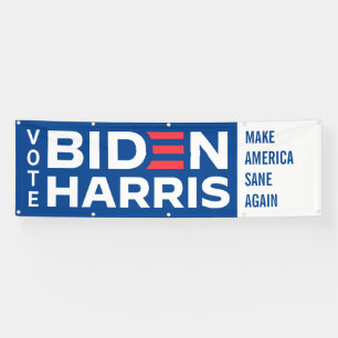 Biden Harris Custom Caption President Election Banner