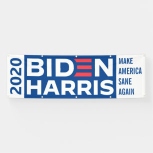 Biden Harris Custom Caption President Election Banner