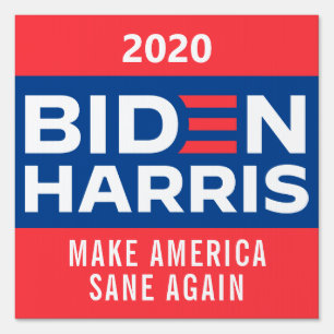 Biden Harris Custom Caption President Election Sig Sign