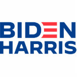 Biden Harris Cutout<br><div class="desc">Biden Harris 2020 logo. Great gift for Biden supporter,  Kamala Harris supporter,  democrat gift idea and an awesome gift for Joe Biden fans!</div>