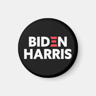 Biden / Harris Election Campaign Black and White Magnet