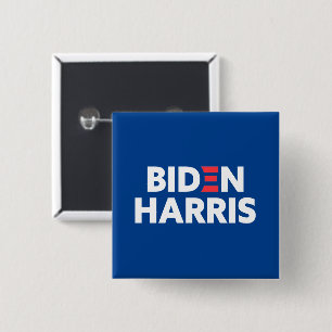 Biden / Harris Election Campaign Blue Button