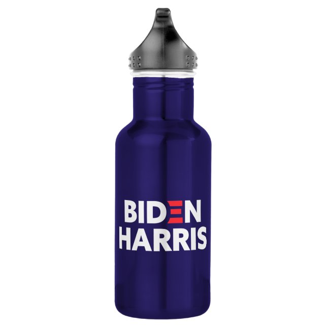 Biden / Harris Election Campaign Stainless Steel Water Bottle (Right)