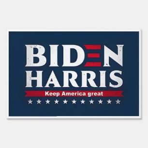 Biden Harris election campaign yard Sign