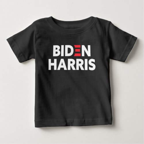 Biden  Harris Election Support Black Baby T_Shirt