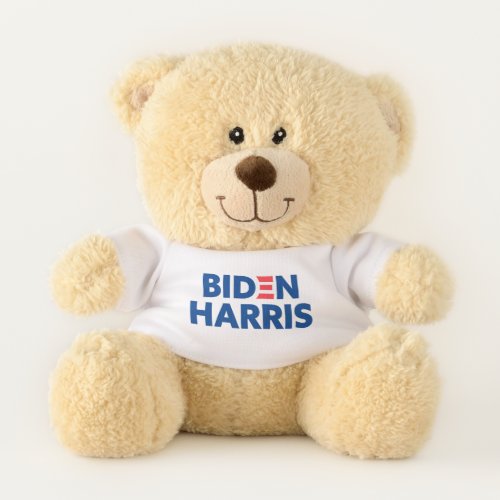 Biden Harris Election Support Blue Logo Teddy Bear