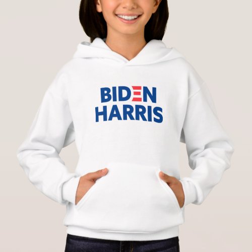 Biden  Harris Election Support White Hoodie