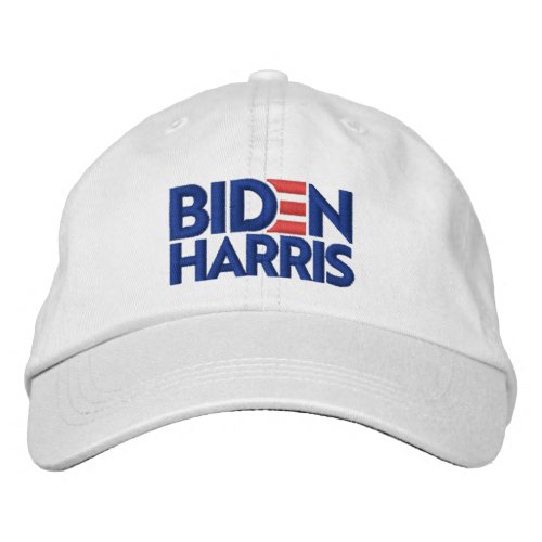 BIDEN HARRIS EMBROIDERED BASEBALL CAP