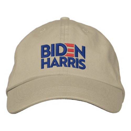 BIDEN HARRIS EMBROIDERED BASEBALL CAP