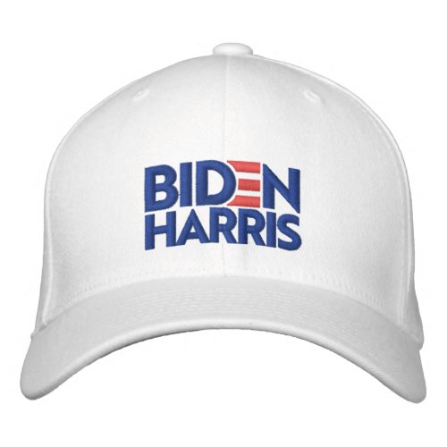 BIDEN HARRIS EMBROIDERED BASEBALL CAP