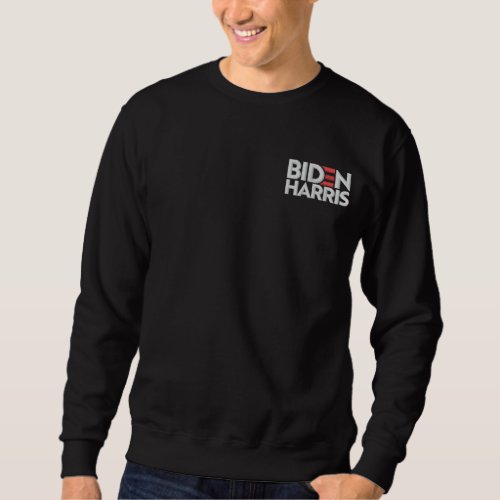 Biden Harris Embroidered Sweatshirt