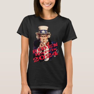 Biden Harris FW FV HG Vote Blue Democratic T-Shirt