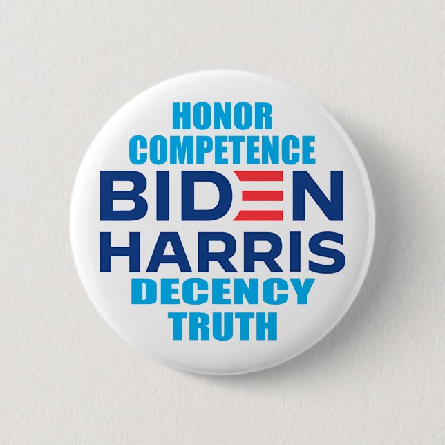 Biden Harris Honor Button (Front)