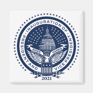 Biden Harris Inaugural Logo Inauguration Day 2021 Magnet
