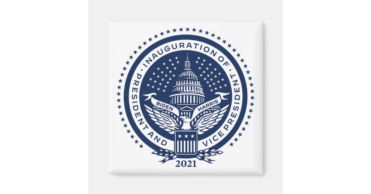 Biden Harris Inaugural Logo Inauguration Day 2021 Magnet ... Create your inauguration invitation online.