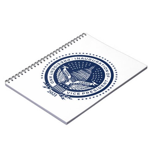 Biden Harris Inaugural Logo Inauguration Day 2021 Notebook