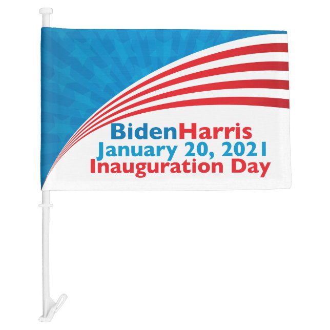 Biden Harris Inauguration Day American Flag (Front)