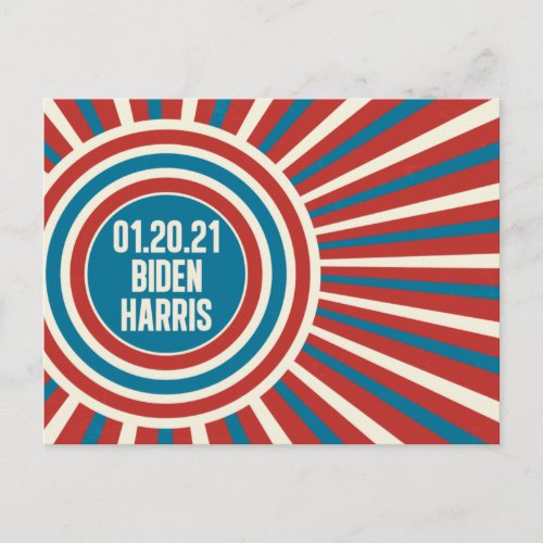 Biden Harris Inauguration Day Celebration Postcard