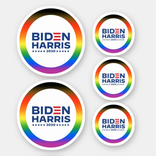BIDEN HARRIS _ LGBTQ Inclusive Pride Sticker