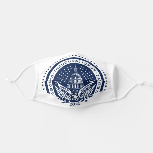 Biden Harris Logo Inauguration Day 2021 Adult Cloth Face Mask