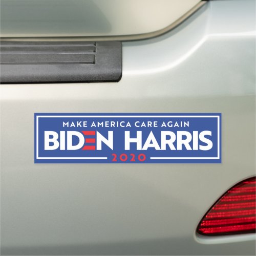 BIDEN HARRIS Make America Care Again Car Magnet