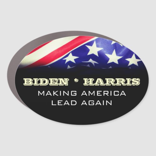 BIDEN HARRIS Making America LEAD Again Car Magnet