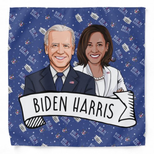 Biden Harris Party  Bandana