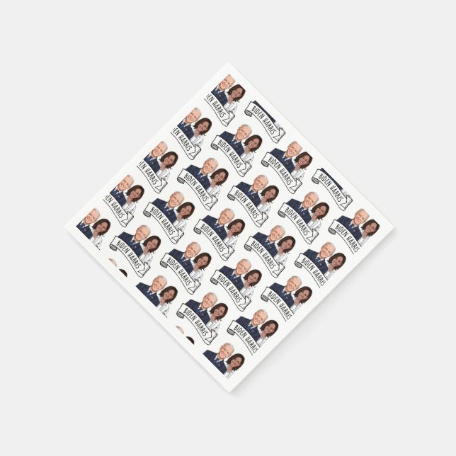 Biden Harris Party  Napkins (Corner)