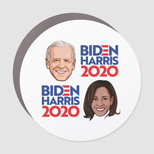 BIDEN HARRIS Pattern Car Magnet