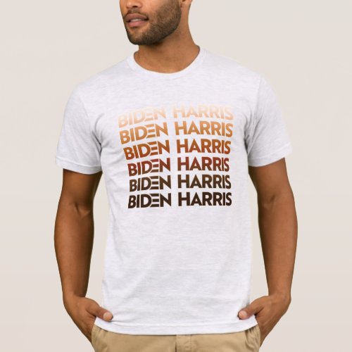 Biden Harris People of Color POC Pride  T_Shirt