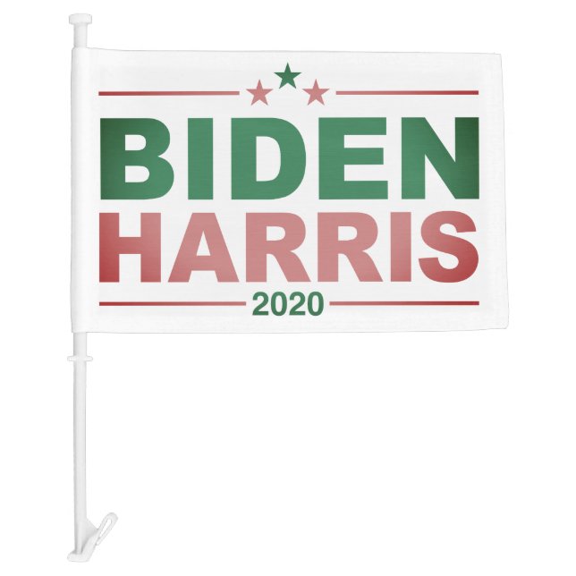 BIDEN/HARRIS Pink and Green AKA Theme Flag (Front)