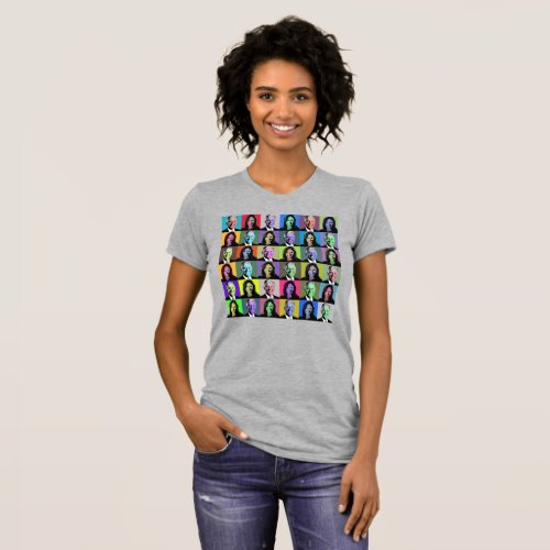 Biden Harris Pop Art 36 Colors T_Shirt