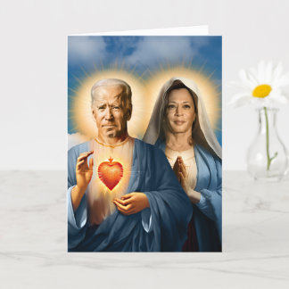 Biden Harris Prayer Devotional Card