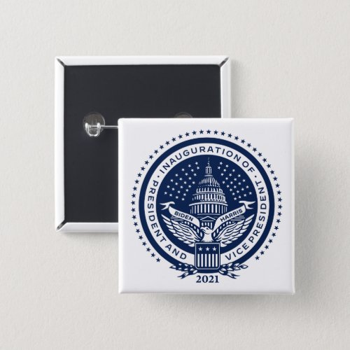 Biden Harris President Inaugural Logo Inauguration Button