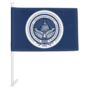 Biden Harris President Inaugural Logo Inauguration Car Flag