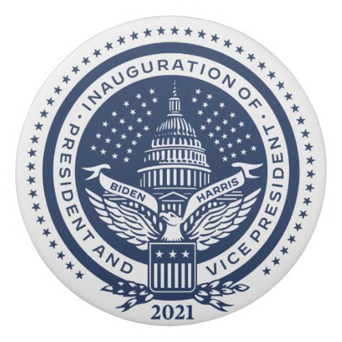 Biden Harris President Inaugural Logo Inauguration Eraser